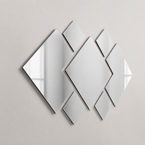Espelho Decorativo Acrílico 3D para Sala – Viorenna