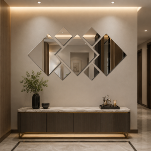 Espelho Decorativo Acrílico 3D para Sala – Viorenna