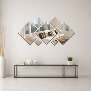 Espelho Decorativo Acrílico 3D para Sala – Viorenna