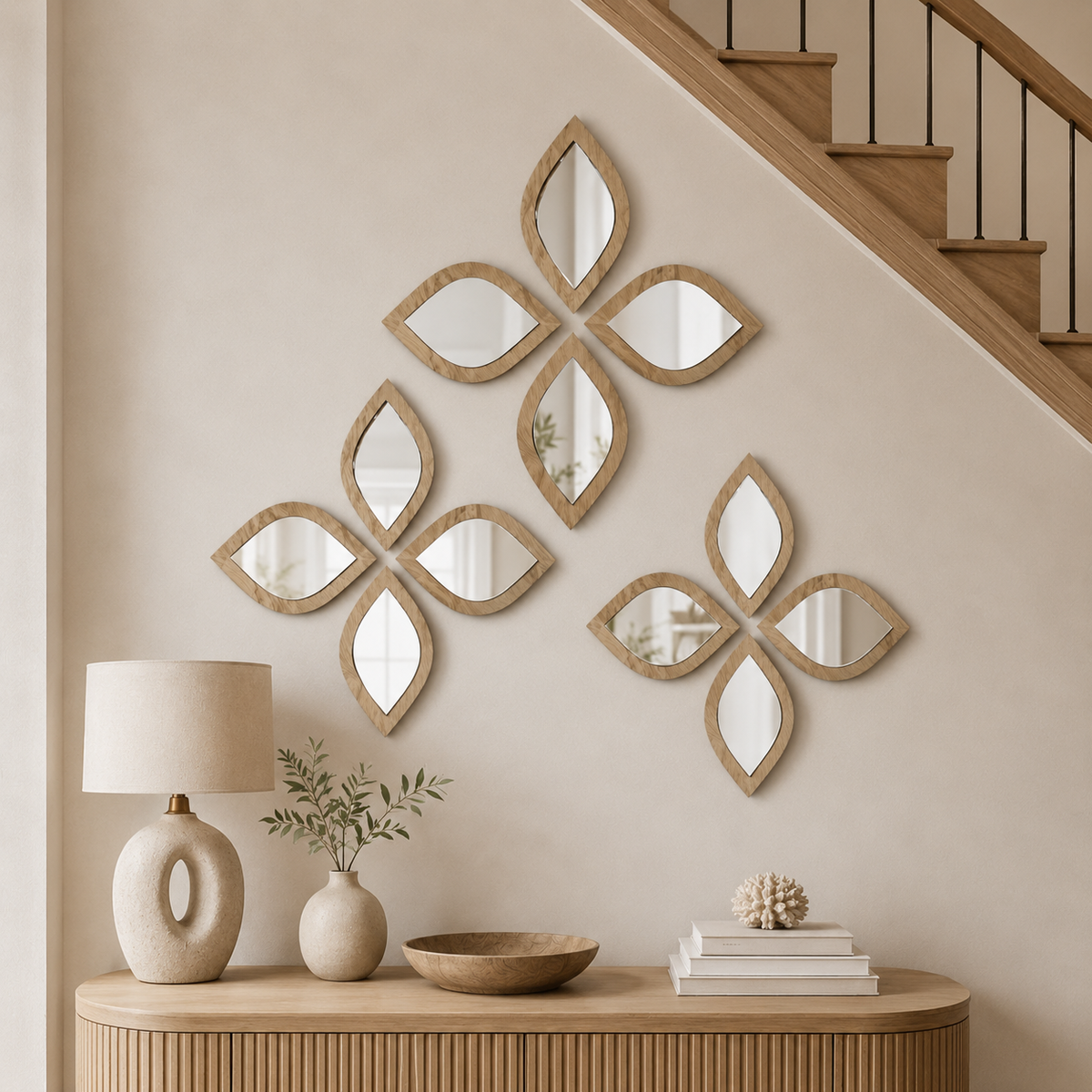 Espelhos Decorativos Boho Gota para Parede – Viorenna