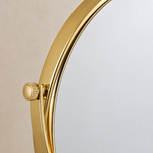 Espelho Dourado de Parede Extensível Dupla Face – Viorenna