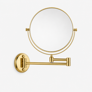 Espelho Dourado de Parede Extensível Dupla Face – Viorenna