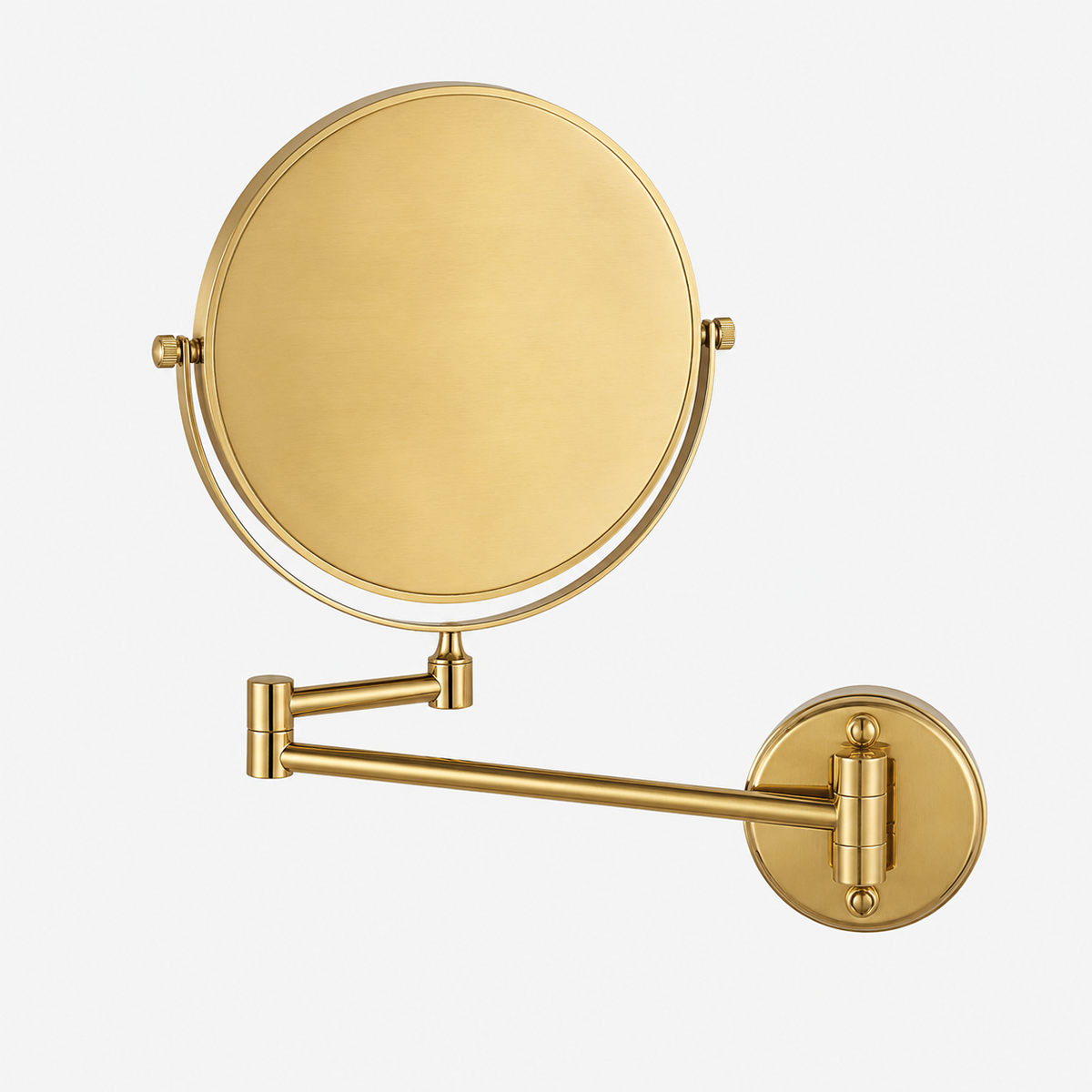 Espelho Dourado de Parede Extensível Dupla Face – Viorenna
