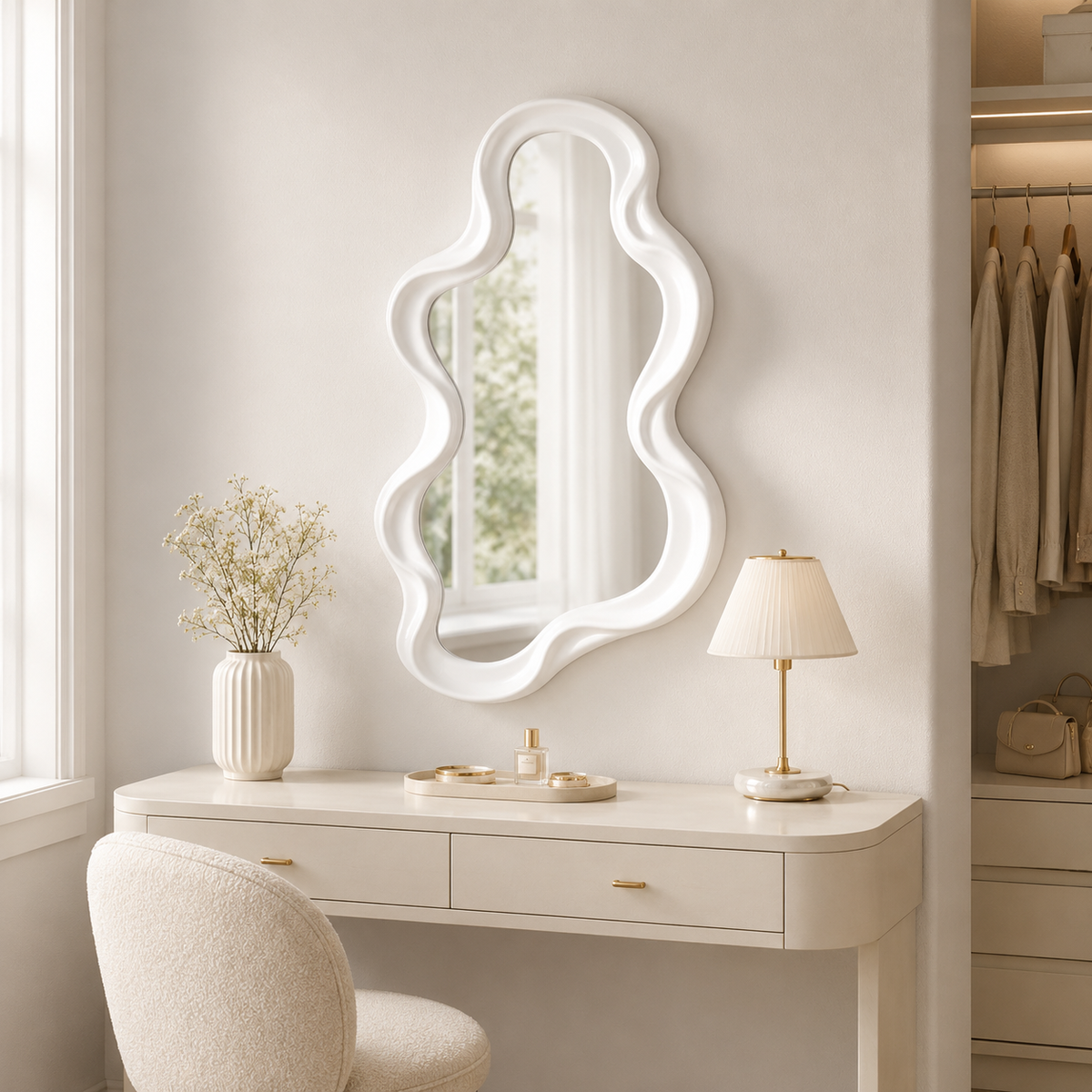 Espelho Decorativo Irregular Moderno para Parede – Viorenna