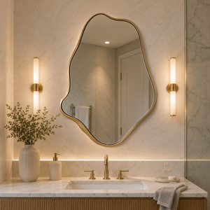 Espelho Decorativo Nórdico Assimétrico – Viorenna
