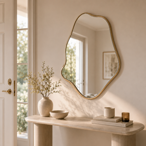 Espelho Decorativo Nórdico Assimétrico – Viorenna