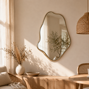 Espelho Decorativo Nórdico Assimétrico – Viorenna