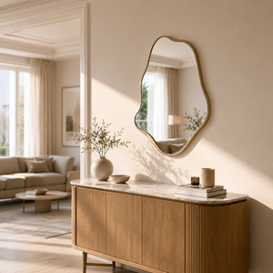 Espelho Decorativo Nórdico Assimétrico – Viorenna