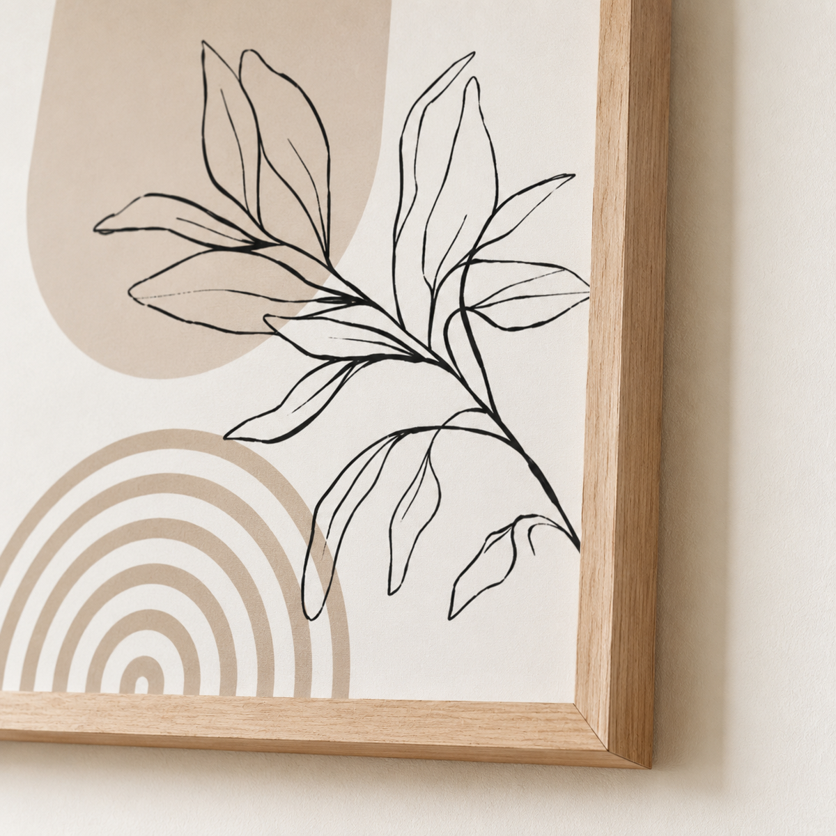 Quadro Decorativo Botânico para Sala – Viorenna