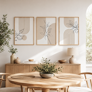Quadro Decorativo Botânico para Sala – Viorenna