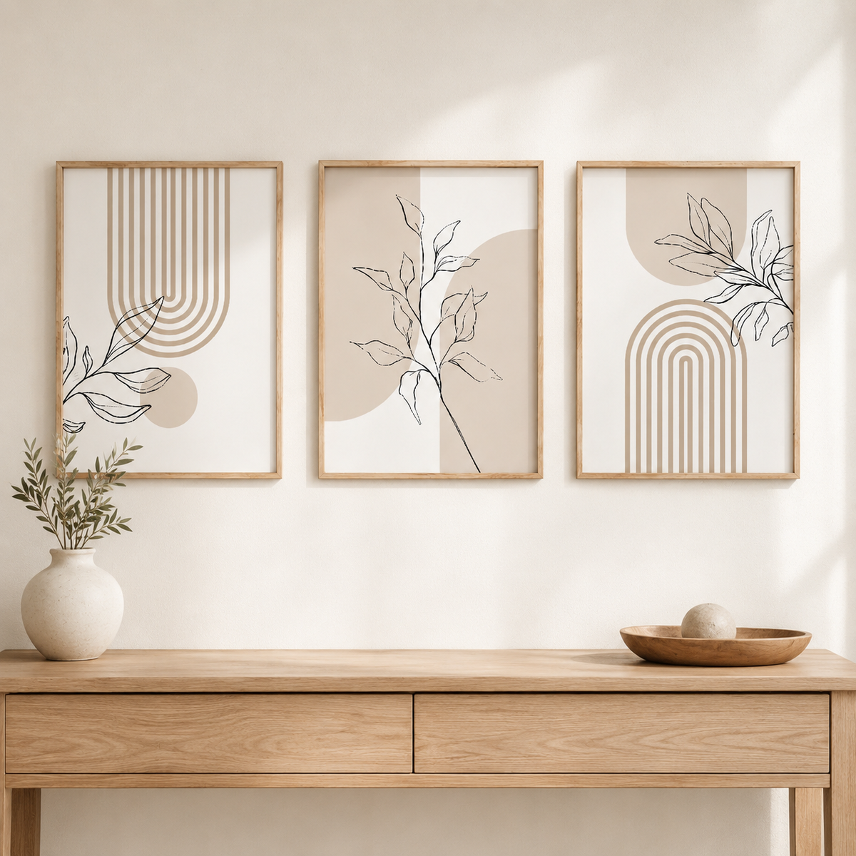 Quadro Decorativo Botânico para Sala – Viorenna