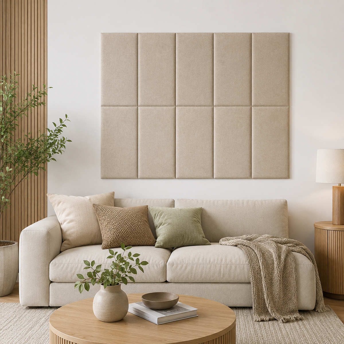 Painel Estofado Adesivo para Cabeceira e Parede – Viorenna