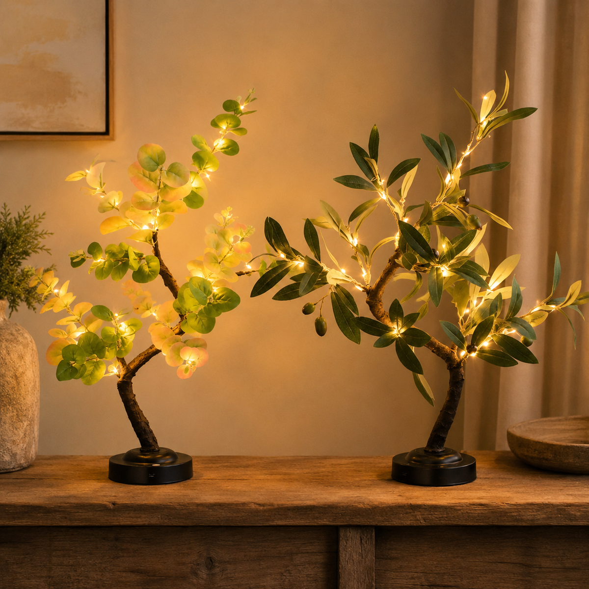 Luminária Decorativa de Mesa Árvore LED – Viorenna