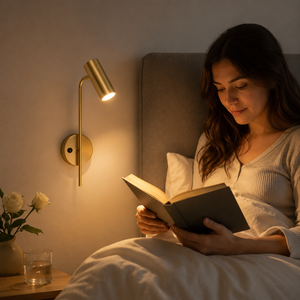 Luminária de Parede Articulada para Quarto – Viorenna