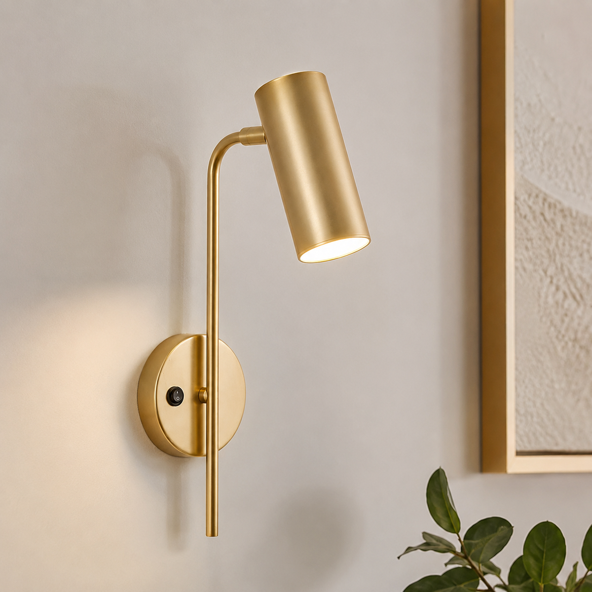 Luminária de Parede Articulada para Quarto – Viorenna