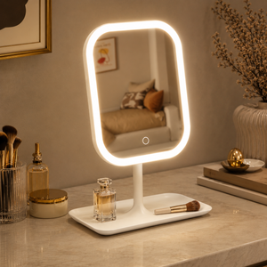 Espelho de Bancada com LED Tricolor Design Moderno – Viorenna