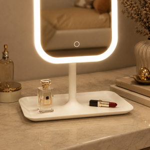 Espelho de Bancada com LED Tricolor Design Moderno – Viorenna