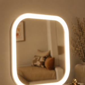 Espelho de Bancada com LED Tricolor Design Moderno – Viorenna