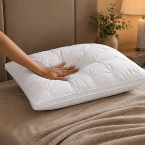 Travesseiro de Plumas para Cama com Toque Hotel – Viorenna