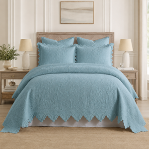 Colcha para Cama Queen Matelada em Algodão – Viorenna