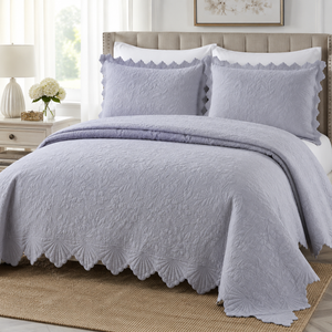 Colcha para Cama Queen Matelada em Algodão – Viorenna