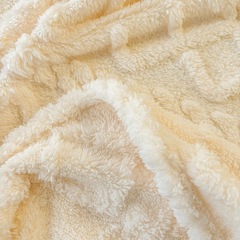 2026 Spring Taffeta Fleece Sofa Blasnket Soft Comfortable Protective Cover for 1-3 Seater Sofas Jacquard Plush Throws Blanket
