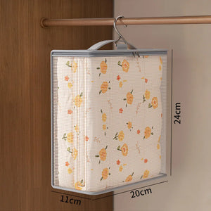 Bolsa Organizadora para Roupas de Cama em cama posta