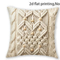 Capa de Almofada Boho Farmhouse para Sala em sala decorada