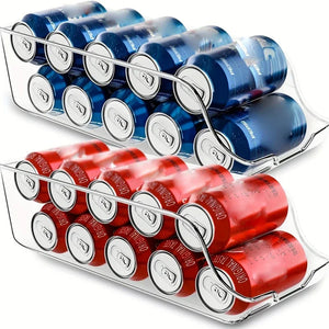 Dispenser de Latas para Geladeira e Despensa em geladeira organizada