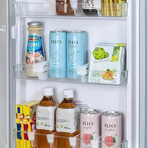 Divisória Ajustável para Geladeira e Bebidas com detalhe de textura e acabamento