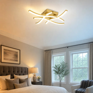 Efeito das temperaturas quente, neutra e fria da luminária de teto LED