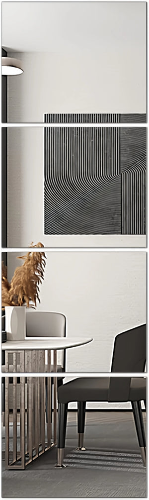 Espelhos Decorativos Retangulares em Acrílico em sala decorada