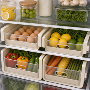 Gaveta Organizadora para Frutas e Verduras em imagem cena complementar premium - Viorenna