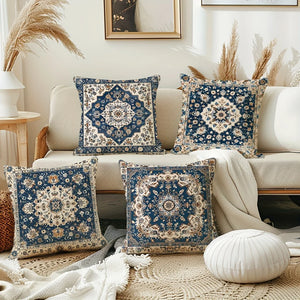 Kit de Capas de Almofada Boho para Sala em sala decorada