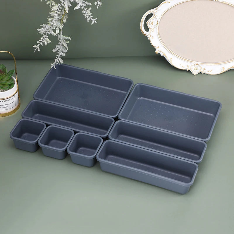 Kit Organizador de Gavetas para Banheiro e Maquiagem em banheiro ou lavabo