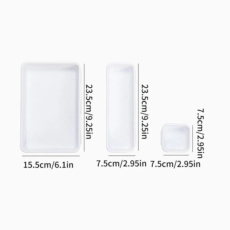 Kit Organizador de Gavetas para Banheiro e Maquiagem em banheiro ou lavabo