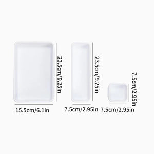 Kit Organizador de Gavetas para Banheiro e Maquiagem em banheiro ou lavabo
