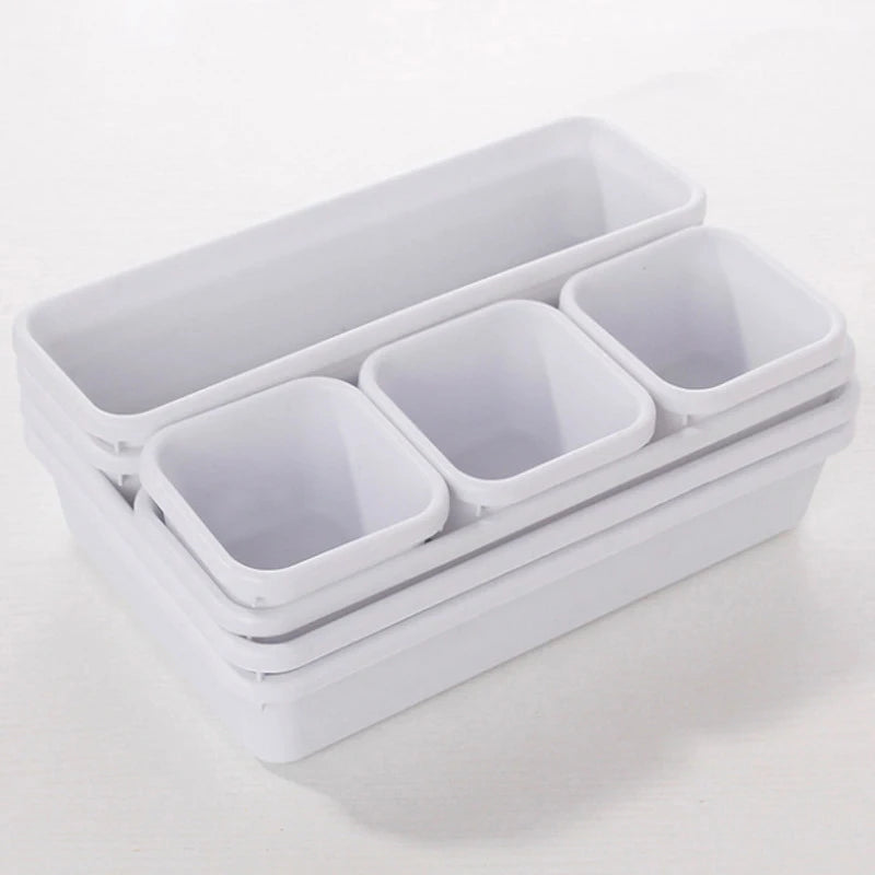 Kit Organizador de Gavetas para Banheiro e Maquiagem em banheiro ou lavabo