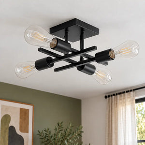 Lustre de Teto Sputnik com 4 Lâmpadas – Viorenna