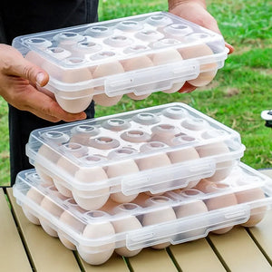 Organizador de Ovos com Tampa para Geladeira com detalhe de textura e acabamento