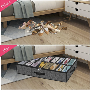 Organizador de Sapatos para Debaixo da Cama na galeria do produto