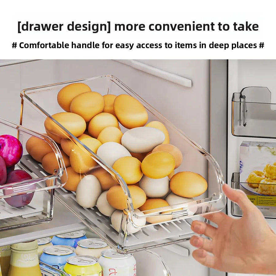 Organizador Transparente para Geladeira na galeria do produto