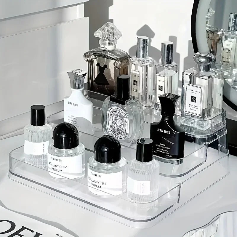 Organizador Transparente para Perfumes e Cosméticos na galeria do produto