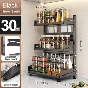 Porta Temperos de Bancada com 3 Níveis na galeria do produto