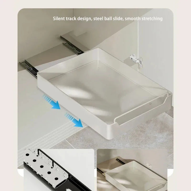 Porta Temperos Deslizante para Armário de Cozinha otimizando espaço na cozinha