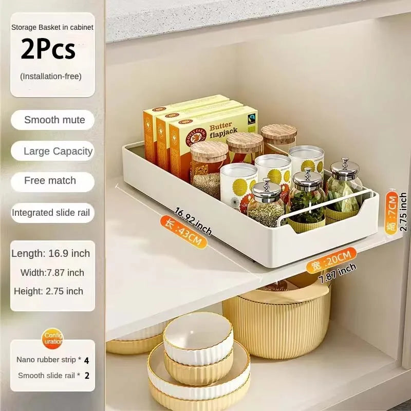 Porta Temperos Deslizante para Armário de Cozinha na galeria do produto