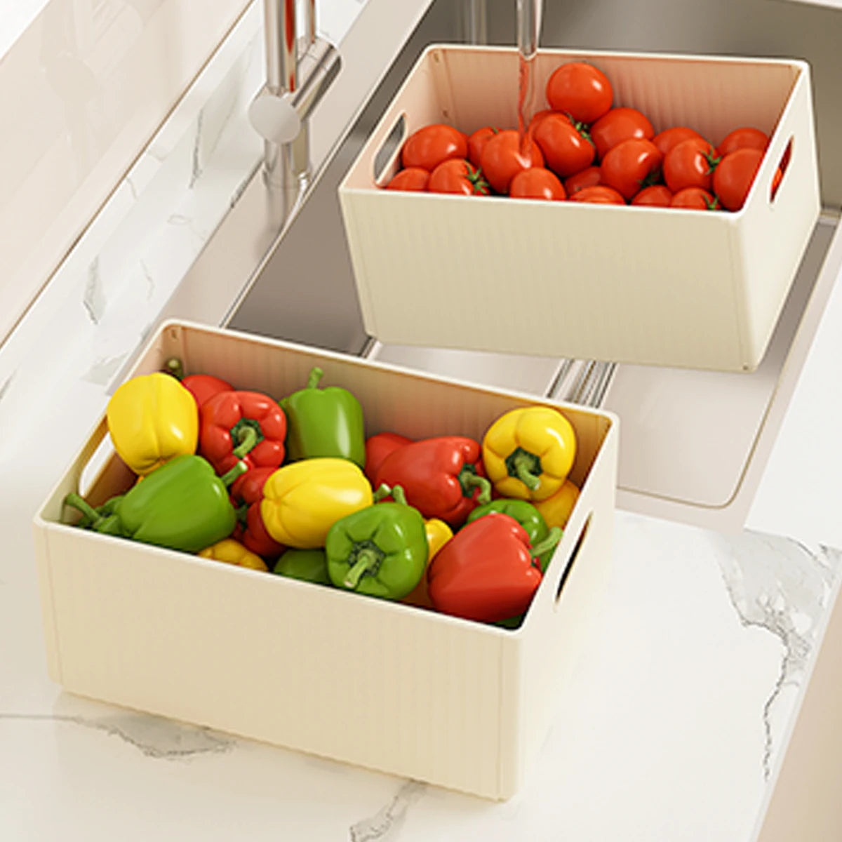 Porta Temperos Dobrável para Cozinha Organizada com detalhe de textura e acabamento