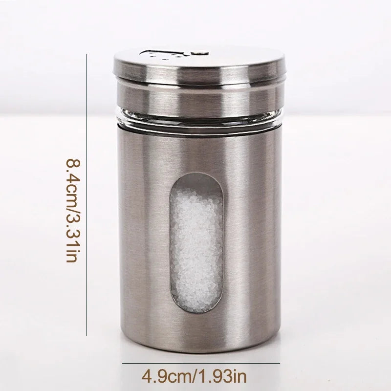 Porta Temperos Giratório em Inox para Bancada na galeria do produto