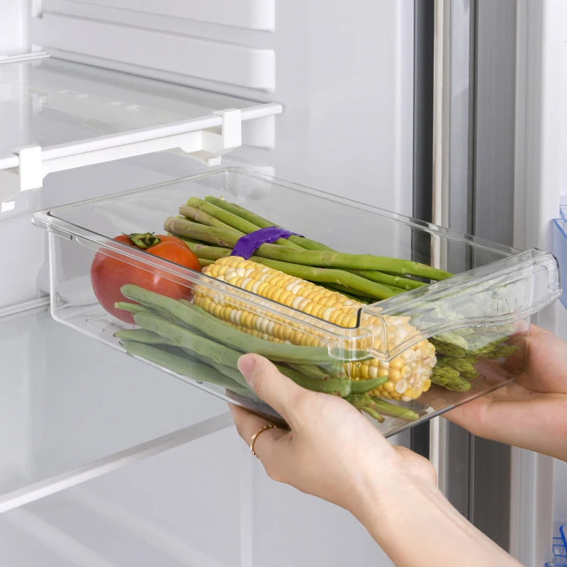 Potes Herméticos para Frutas e Verduras otimizando armários e prateleiras