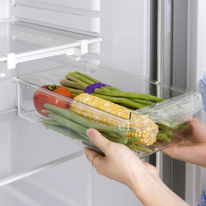 Potes Herméticos para Frutas e Verduras otimizando armários e prateleiras